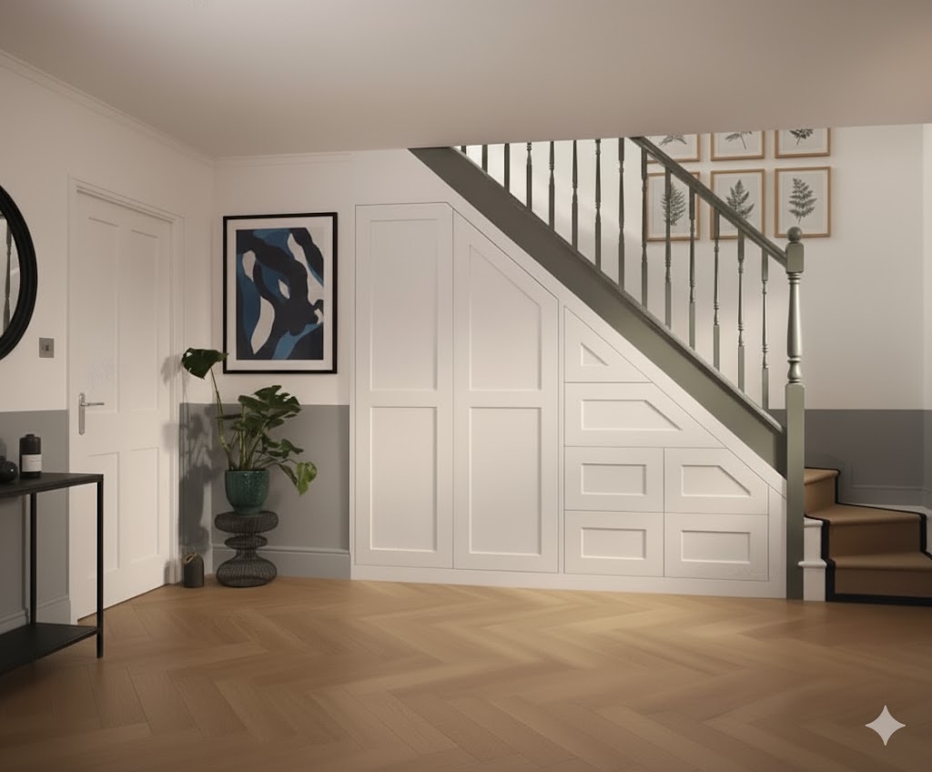 Staircase Renovations and Under Stairs Storage
